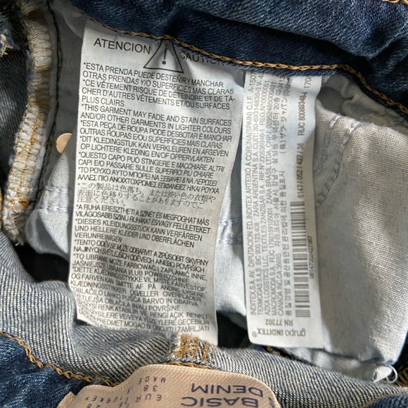 Zara Basic Denim Mid Rise Skinny - Picture 8 of 8